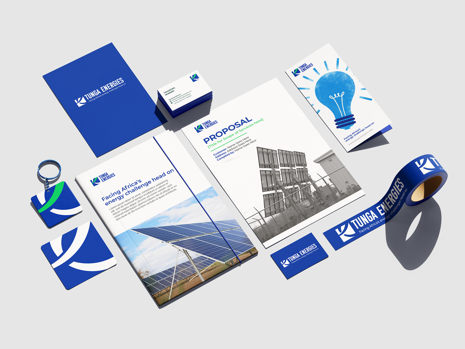 Brand Identity for a new Energy Company in Africa